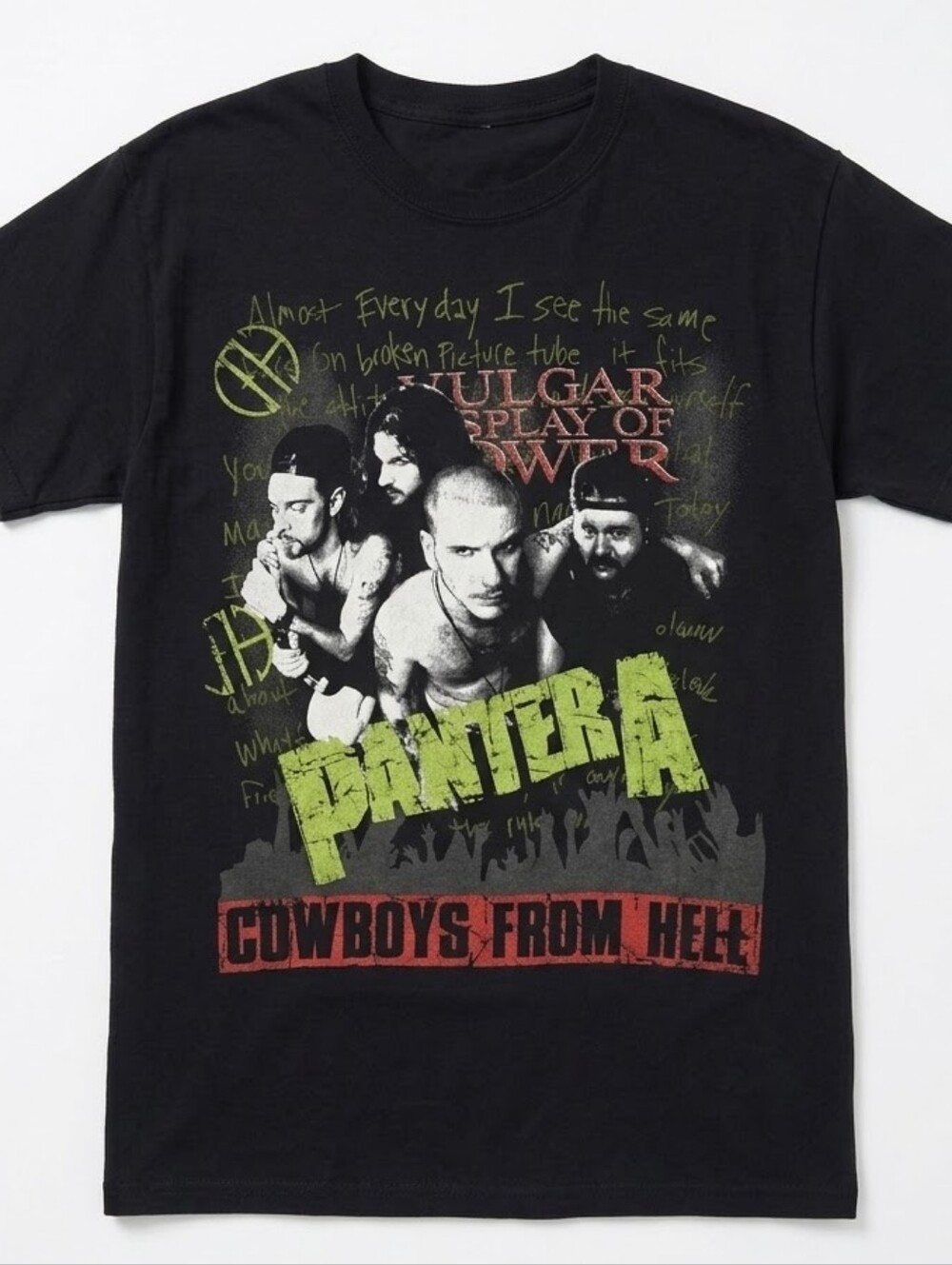 [[Unbranded]] Pantera 'Cowboys From Hell' Graphic Tee